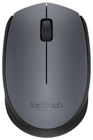 Мышь Logitech M171 Wireless Mouse Grey-Black USB 19848220765693