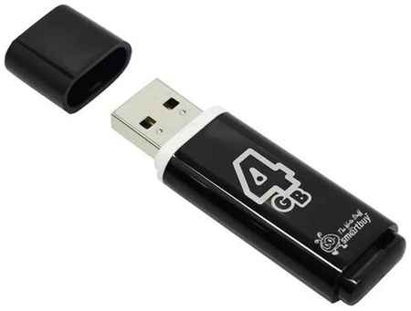 USB Флеш-накопитель Smartbuy Glossy 4 Гб