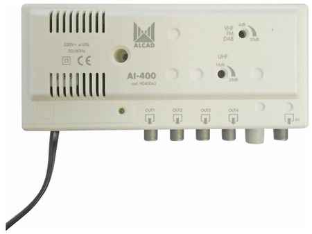 Alcad Al-400 - Усилитель антенный на 4 телевизора 19848235963618