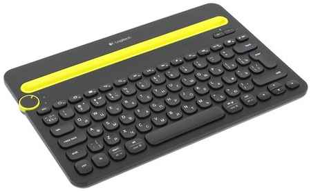 Беспроводная клавиатура Logitech K480 Multi-Device черный, английская/русская (ISO), 1 шт 19848237680922