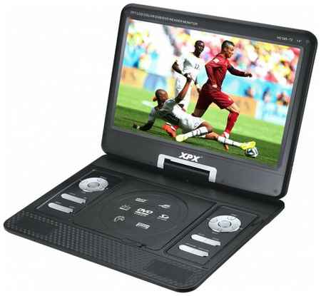 Портативный DVD плеер XPX EA-1369L с цифровым тюнером DVB-T2 14″ 19848238795189