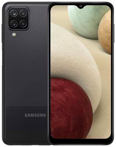 Смартфон Samsung Galaxy A12 4/64 ГБ, Dual nano SIM, черный 19848239868929