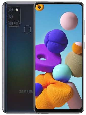 Смартфон Samsung Galaxy A21s 3/32GB Blue (Синий)