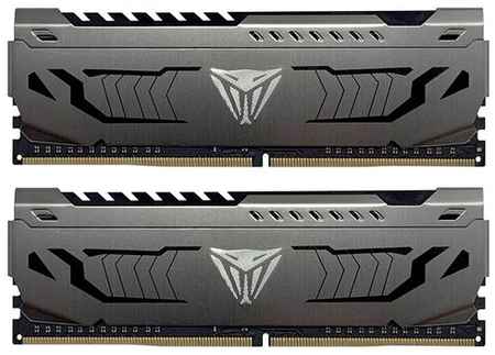 Модуль памяти Patriot Memory Viper Steel DDR4 DIMM 3200MHz PC4-25600 CL16 - 64Gb Kit (2x32Gb) PVS464G320C6K