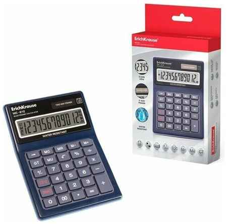 Калькулятор настольный 12-и разрядный ErichKrause WC-612, водонепроницаемый 19848245245007