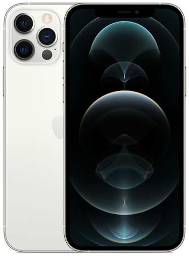 Смартфон Apple iPhone 12 Pro 256 ГБ, nano SIM+eSIM, серебристый 19848246856972