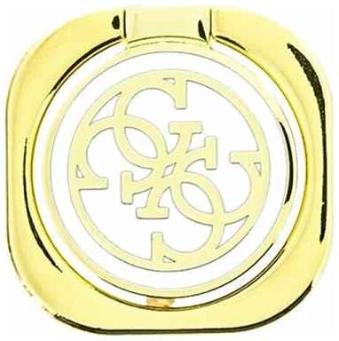 CG Mobile Кольцо держатель Guess 4G Metal ring stand для телефона, белый/золото 19848252305857