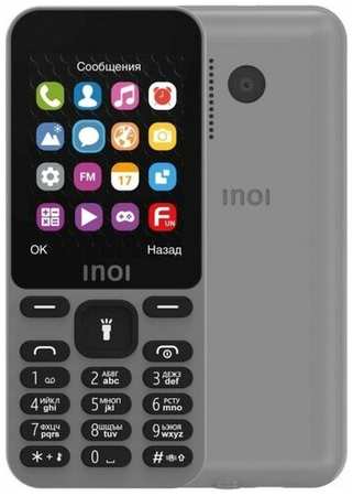 Телефон INOI 241, 2 SIM, серый 19848257206140
