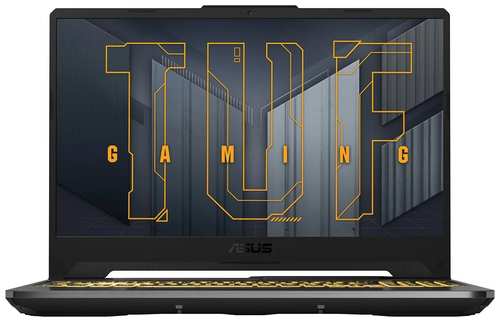 15.6″ Игровой ноутбук ASUS TUF Gaming F15 FX506HEB-HN169 1920x1080, Intel Core i5 11400H 2.7 ГГц, RAM 16 ГБ, DDR4, SSD 512 ГБ, NVIDIA GeForce RTX 3050 Ti, без ОС, RU, 90NR0703-M04360, темный