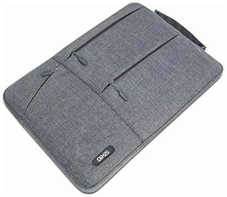 Нейлоновая сумка-чехол DIXIS Pocket Sleeve 13.3″ (SBRN-SE13), серый 19848268649635