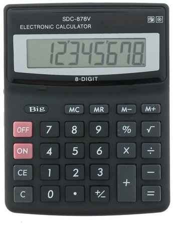 Калькулятор настольный, 8 - разрядный, SDC - 878V 19848270554628