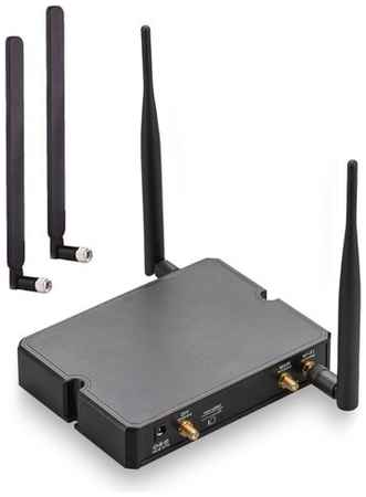 Роутер Kroks Rt-Cse m4 со встроенным 4G модемом LTE cat.4 SMA-female + 4 антенны 5dBi