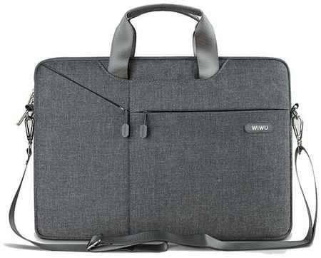 Сумка WIWU Gent Business Handbag 15.6 Grey 19848276572273