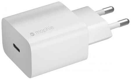 Mophie Сетевой адаптер питания Morhie Wall Adapter USB-C 20W. Тип вилки: EU. Цвет: белый 19848276973907