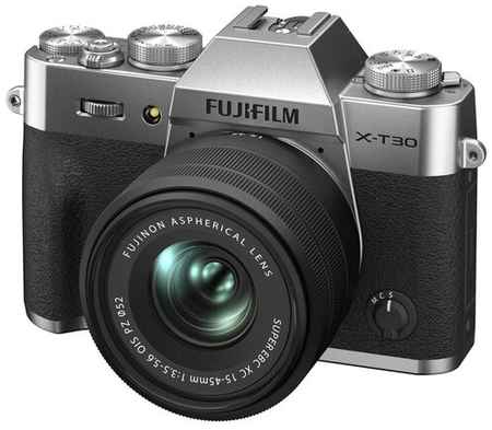 Беззеркальный фотоаппарат Fujifilm X-T30 II Kit XC15-45mm, серебристый 19848280361084