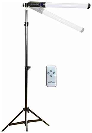 Flash Unit Напольный штатив для кольцевой лампы JBH-HD1231 с осветителем светодиодным RGB Light Stick
