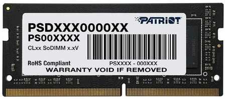 Patriot Memory Модуль памяти SO- DIMM DDR4 16Gb Patriot Signature (psd416g266681s) 19848282998586