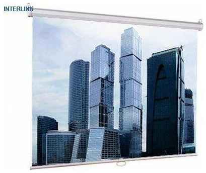 Проекционный экран Lumien LEP-100111 Eco Picture 120х160 75″ MW Рулонный механический 19848284003580