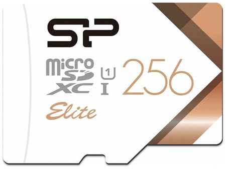 Флеш карта microSD 256GB Silicon Power Elite microSDHC Class 10 UHS-I Colorful