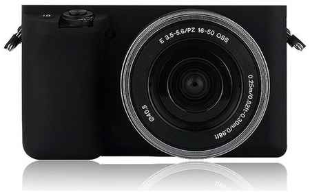 Защитный силиконовый чехол MyPads для фотоаппарата Sony Alpha ILCE-6000/ A6000 ультра-тонкая полимерная из мягкого качественного силикона черный 19848284576302