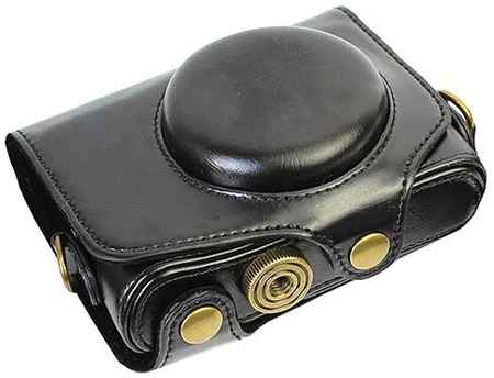 Защитный чехол-футляр MyPads TC-1741 для фотоаппарата Sony Cyber-shot DSC-HX60/ HX60V/ HX50 противоударный усиленный легкий из качественной кожи