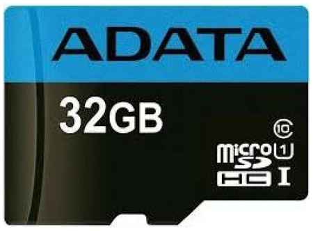 Карта памяти Adata microSDHC Premier Class 10 UHS-I U1 (30/10MB/s) 32GB + ADP