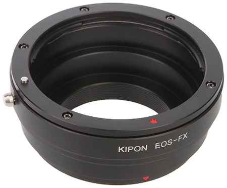 Кольцо переходное Kipon Adapter Ring Canon EOS - Fuji X/EOS-FX 19848288181767