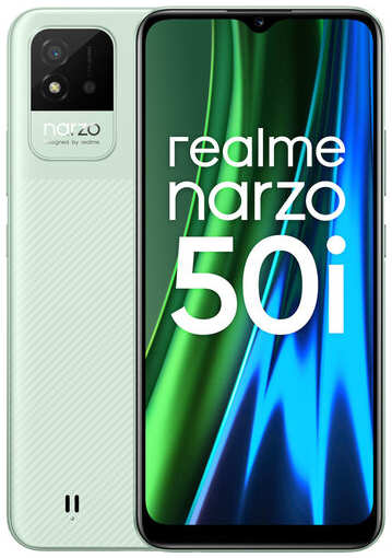 Смартфон realme NARZO 50i 2/32 ГБ, 2 SIM, мятный зеленый 19848292881117