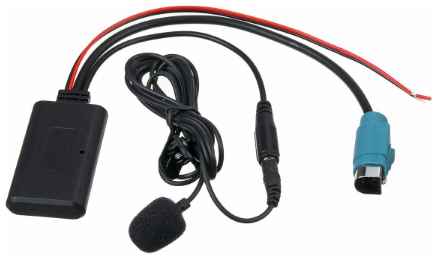 Bluetooth AUX адаптер для Alpine KCE-236B c микрофоном, Alpine KCE-236B, Alpine Bluetooth 19848294328662