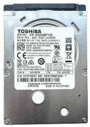 Жесткий диск Toshiba 2.5″ 1 Tb MQ04ABF100 19848295651302