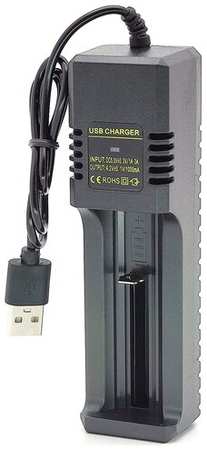 Зарядное устройство для аккумуляторов Орбита OT-APZ09, 18650, питание от USB 19848296265350