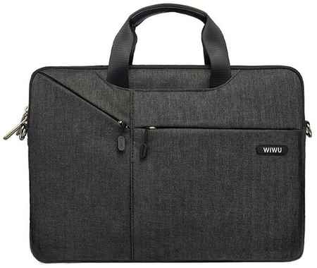 Сумка WiWu City Commuter Bag для ноутбуков 15.6″ чёрная (GM4229MB15.6) 19848298445047