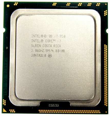 Процессор Intel Core i7-950 Bloomfield LGA1366, 4 x 3067 МГц, OEM 19848302718661