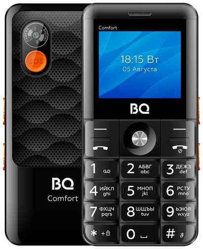 Телефон BQ 2006 Comfort, 2 SIM, черный 19848304241992