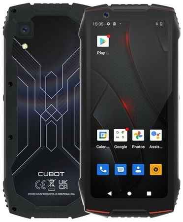 Смартфон CUBOT King Kong mini 3 6/128 ГБ, Dual nano SIM, черный/красный 19848304281670