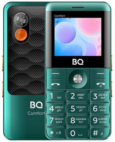 Телефон BQ 2006 Comfort, 2 SIM, зеленый 19848304282907