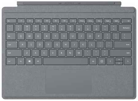 Клавиатура Microsoft Surface Go Signature Type Cover материал Alcantara (Platinum) RUS 19848304332893
