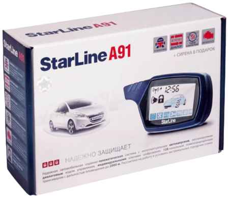 Автосигнализация StarLine A91 19848306357906