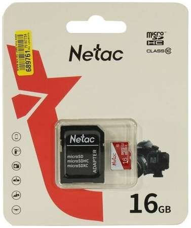 SD карта Netac NT02P500ECO-016G-R 19848306768937