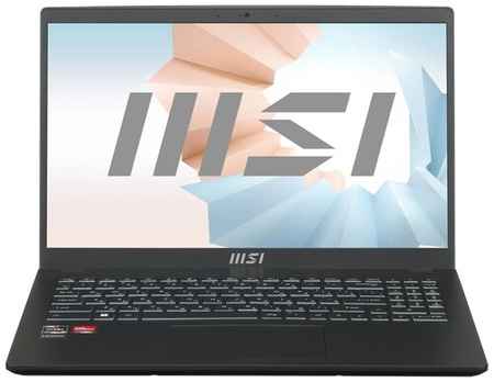 15.6″ Ноутбук MSI Modern 15 (B5M-002RU) (FHD/IPS/60Hz) Ryzen 5 5625U/8192/SSD 256/UMA/Win11/Gray 19848309011335