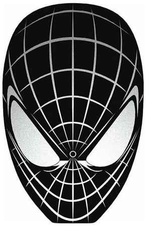 Mejicar Металлическая пластина для магнитного держателя телефона Spider-Man 35x55 mm Black