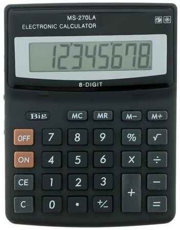 Sweet home Калькулятор настольный, 8 - разрядный, MS - 270LA, двойное питание, 1 шт