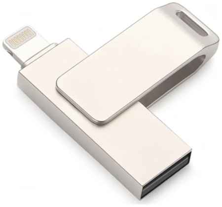 LIDER Mobile Металлическая USB флешка для iPhone/флешка lightning/флешка для ipad/флешка для айфона и компьютера/32 ГБ 19848311375792