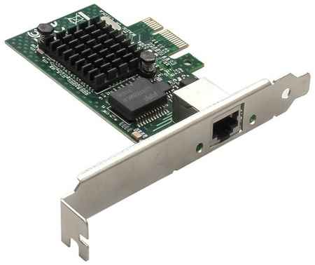 Сетевой адаптер EXEGATE EXE-BCM5721 PCI-E x1, порт 1xRJ45, 10/100/1000Mbps, Gigabit Chipset Broadcom 19848312021768