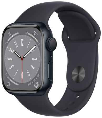 Умные часы Apple Watch Series 8 45 мм Aluminium Case GPS, (PRODUCT)RED Sport Band 19848312919495