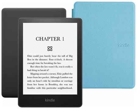 Электронная книга Amazon Kindle PaperWhite 2021 8Gb black Ad-Supported с обложкой ReaderONE 19848313313215