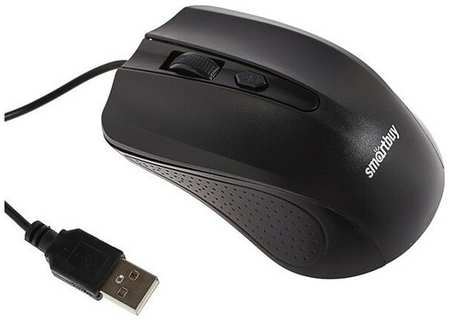 Мышь Smartbuy ONE 352, проводная, оптическая, 1600 dpi, USB, чёрная 19848314080929