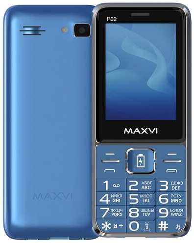 Телефон MAXVI P22, 2 SIM, marengo 19848314304124
