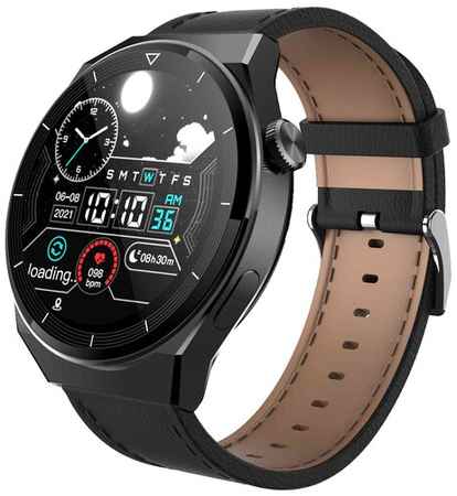 Умные часы WearFit X5 Pro 46 мм GPS Global для РФ, черный 19848314476939