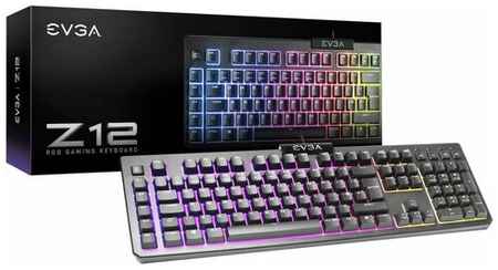 Клавиатура EVGA Keyboard Z12, RGB Color, Membrane, RU (834-W0-12RU-KR) 19848315562423